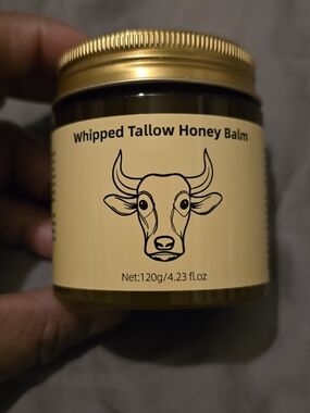Whipped Tallow Honey Balm - Honey Beige Jar